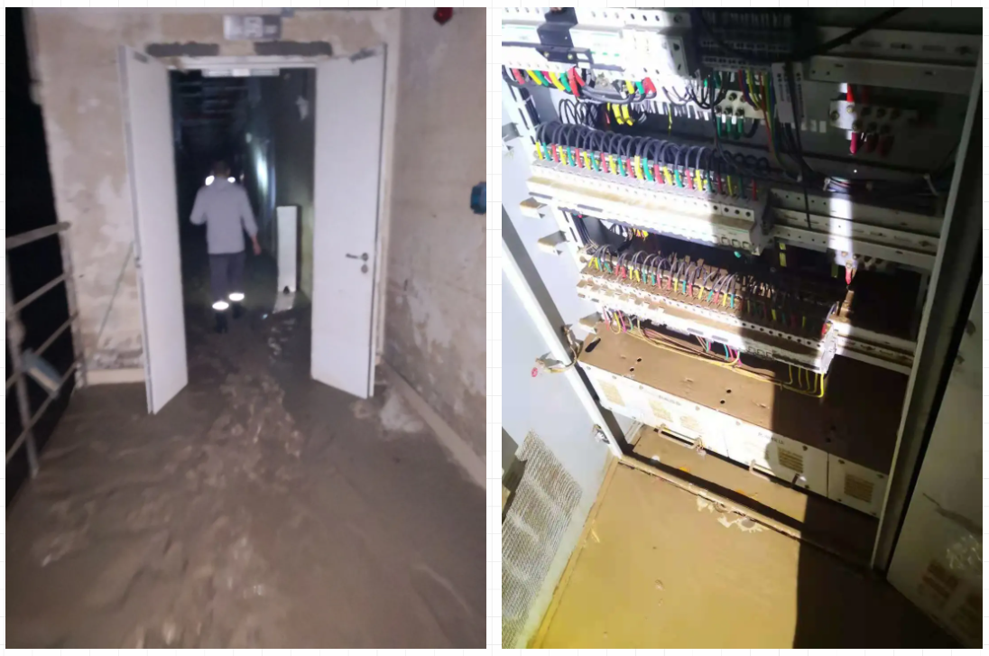 洪水退去的鄭州地鐵3號線